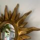 Convex mirror in the shape of a sun