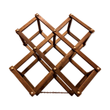 Foldable bottle holder accordion