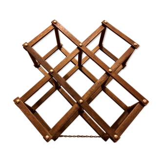 Foldable bottle holder accordion