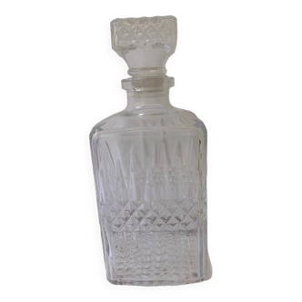 Whiskey decanter with glass stopper (22.5cm) 1970s