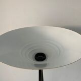 Yellow and black metal lamp