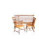 Vintage ‘winsdsor’ bench and chairs 1950’s