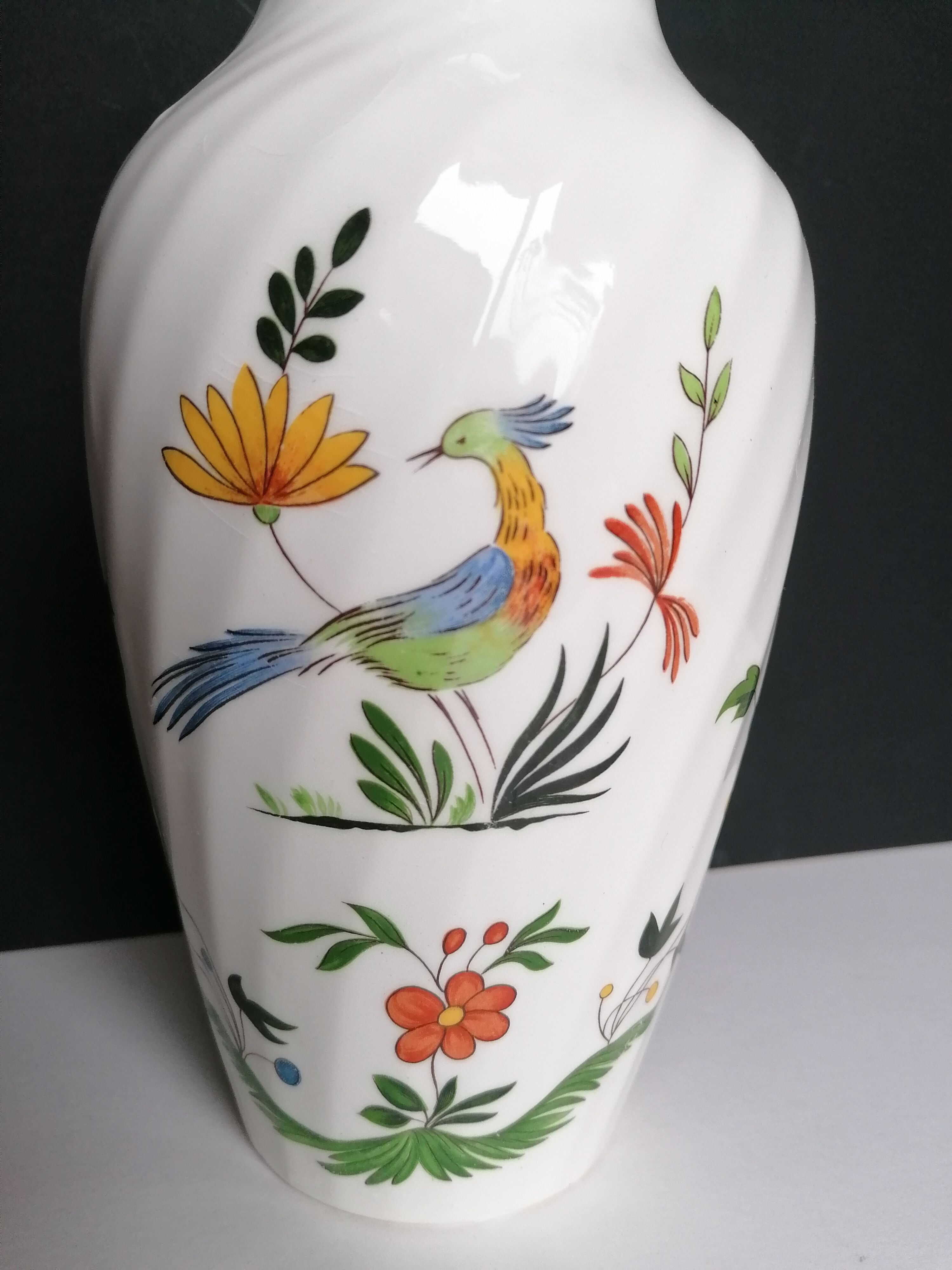 Vase Gien birds of Paradise