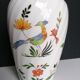 Vase Gien oiseaux du Paradis