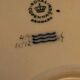 Rare large plate, dish Manufacture Royal Copenhagen Danish Porcelain 1889