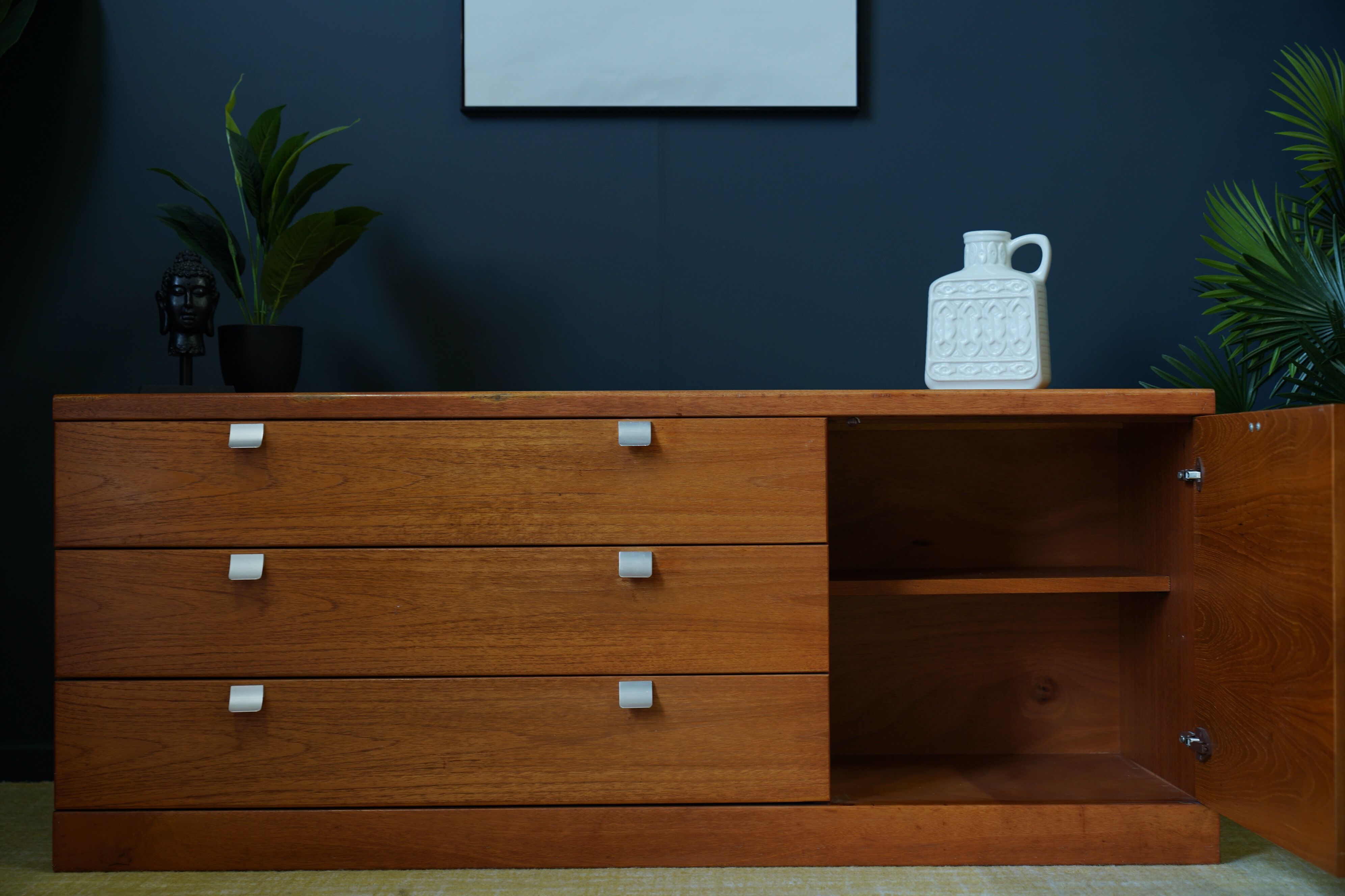 Mid century white & newton teak sideboard winchester range