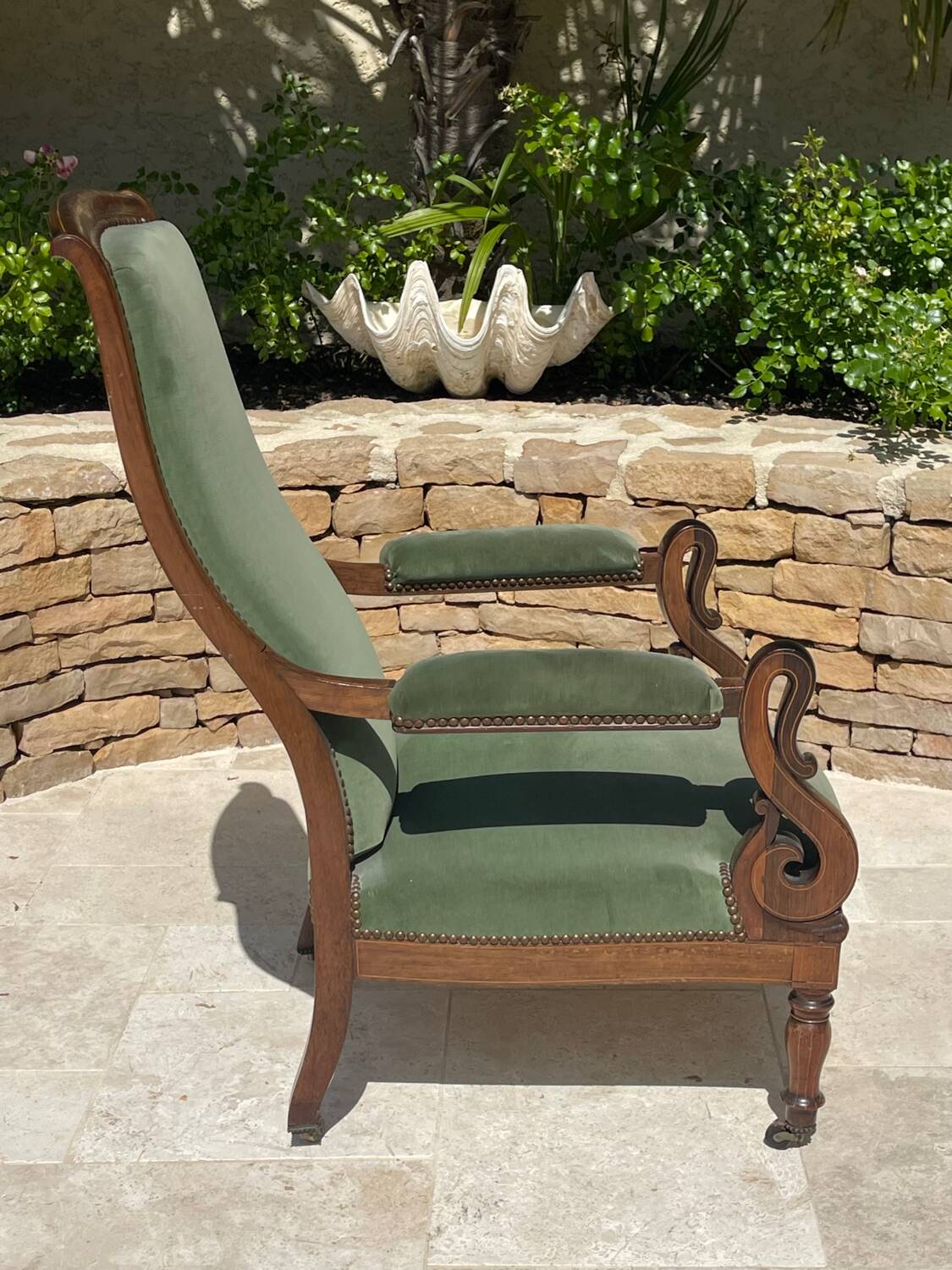 Voltaire Charles X armchair