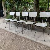 Tublac compass formica 5 chairs