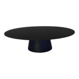 Coffee Table Beside 75cm – Thermo-lacquered Black Metal – Holiday Home