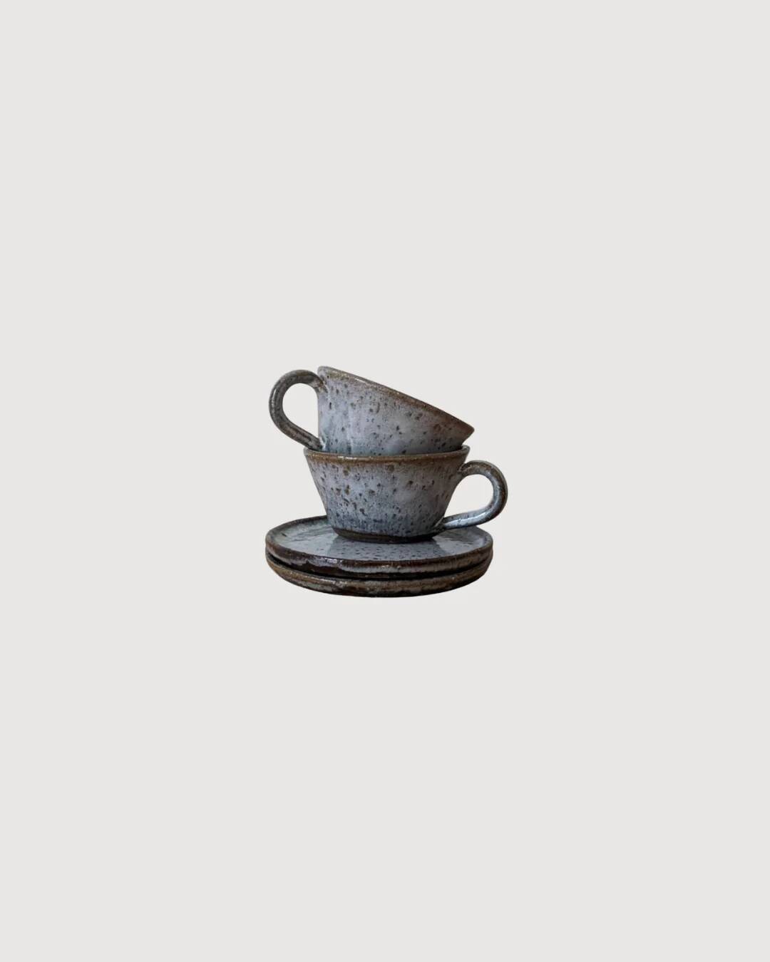 Pair of ceramic cups