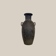 Vase en verre à scavo