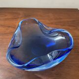 Empty vintage pocket in glass paste