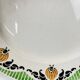 4 assiettes plates Sarreguemines "Maroussia", début XXe