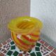 Eric Lindgren's blown glass vase from Claret Glassworks