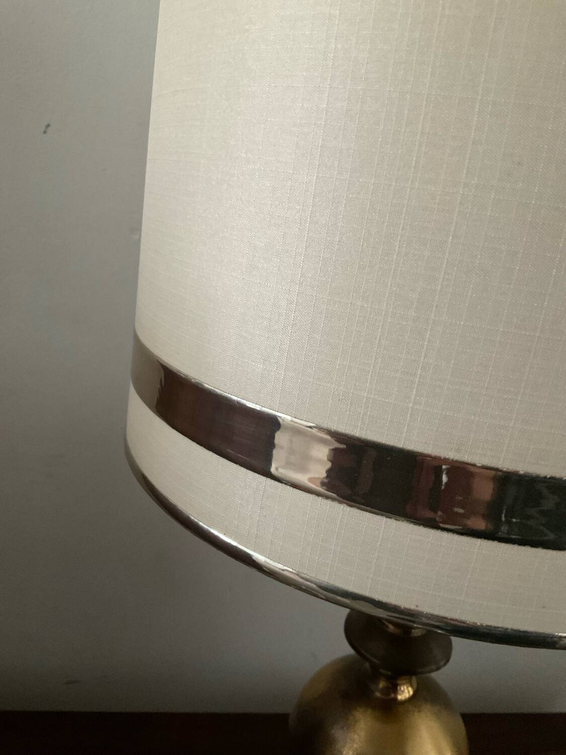 Vintage brass lamp from the 70s