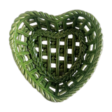 Braided porcelain basket