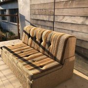 Striped Tweed Sofa