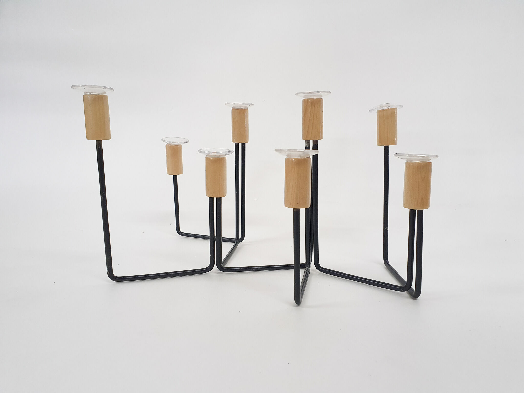 Adjustable candle holder by Vefa, The Netherlands 1950's