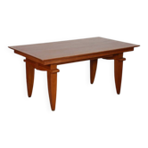 Oak dining table, French craftsmanship from the 1940s.
