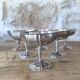 Set of 6 18/10 stainless steel ice cream cups