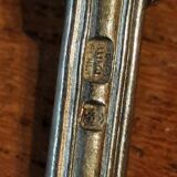 Silver-plated metal teaspoon