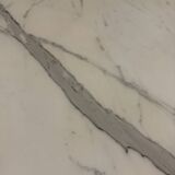 Round marble dining table with tulip foot 1960’s