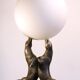 lampe art déco louis albert carvin (1875-1951)