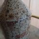 Speckled sandstone vase