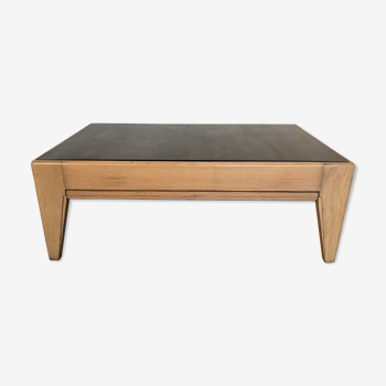Coffee table with liftable tray kosmos collection