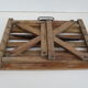 Siège pliant ancien en bois
