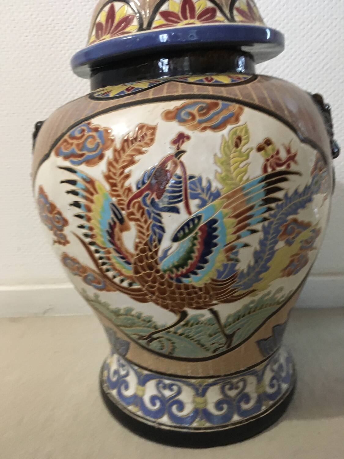 Vase décoratif ethnique