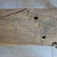 Very old oak farm bench