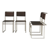Chaises de salle à manger B40 par Marcel Breuer pour Tecta, années 1980.