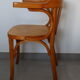 Baumann light beech armchair