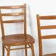 2 chaises de salle à manger, vers 1950