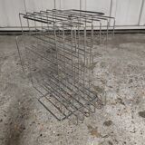 Vintage chrome magazine rack