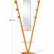 Coat rack / umbrella stand