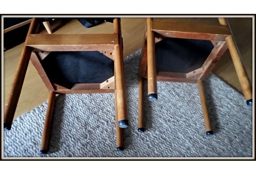 Pair of chairs Piarotto Italy vintage 1980