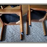 Pair of chairs Piarotto Italy vintage 1980