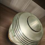 Art Deco glass lamp with touch control
