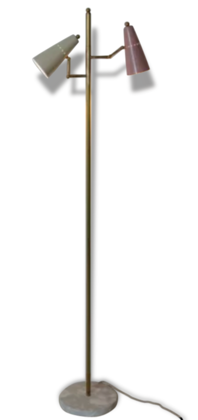 Italian Streetlight 2 arm 1950