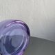 Murano Glass Bowl, Violet Purple Tray, Mid-Century Modern, Italy