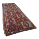 Vintage Turkish hallway rug 135x359 cm