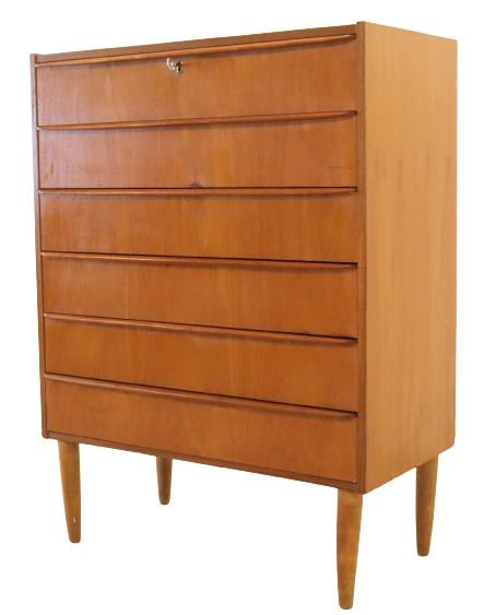 Danish vintage chest of drawers