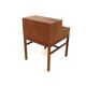 "Casino" teak bedside table, Engström & Myrstran, Sweden, 1960
