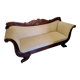 Restoration period mahogany sofa