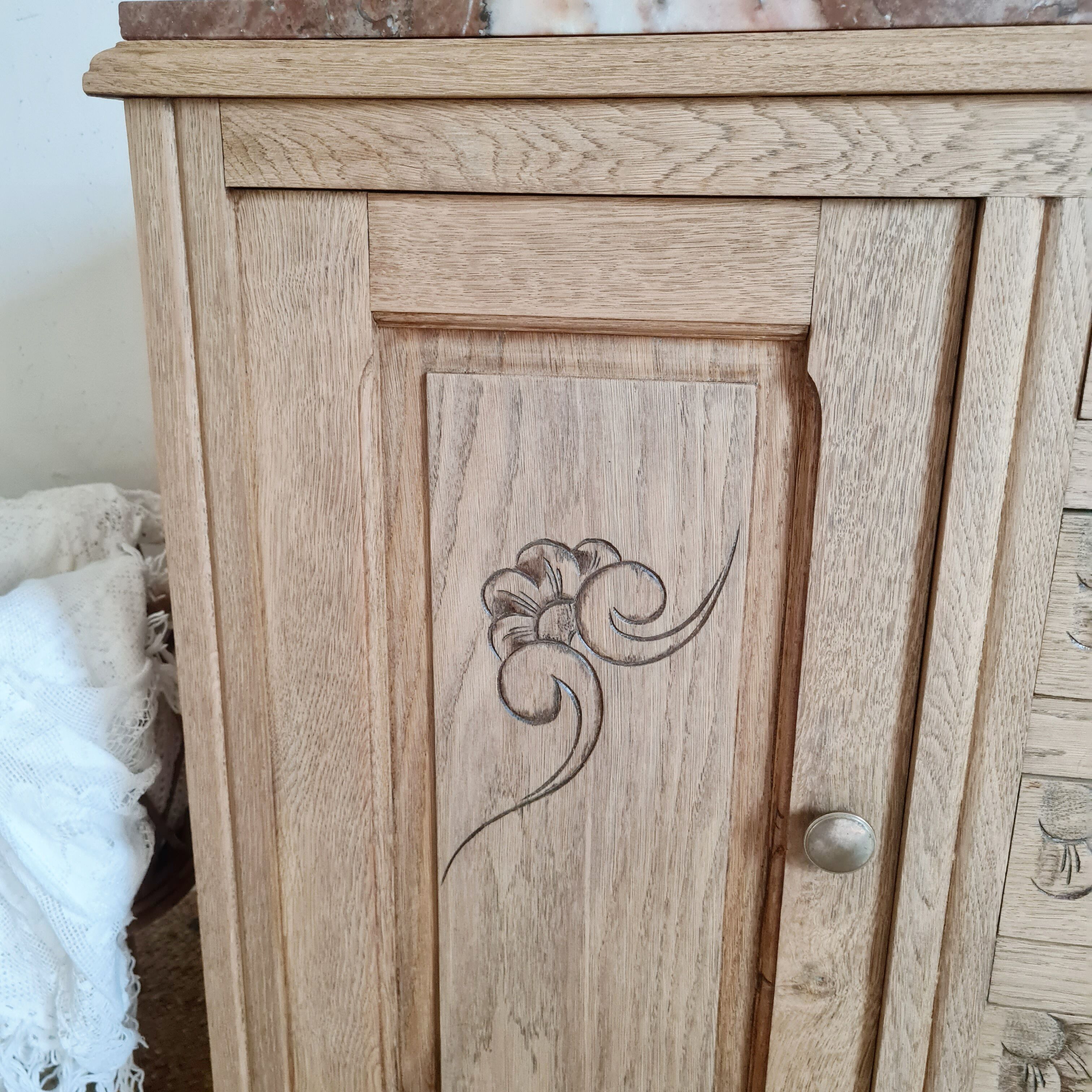 Dresser Art Deco wood brut