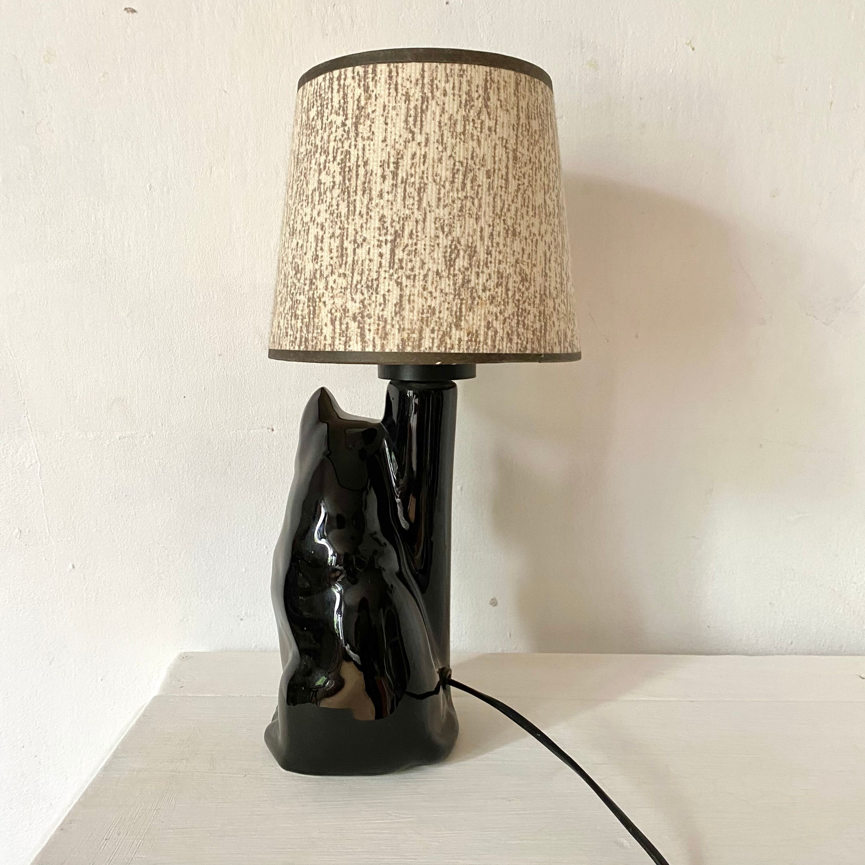 Vintage cat lamp