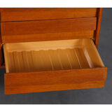 Oak row by Jiroutek for Interier Praha, model U-460, 1960