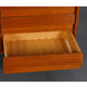 Oak row by Jiroutek for Interier Praha, model U-460, 1960
